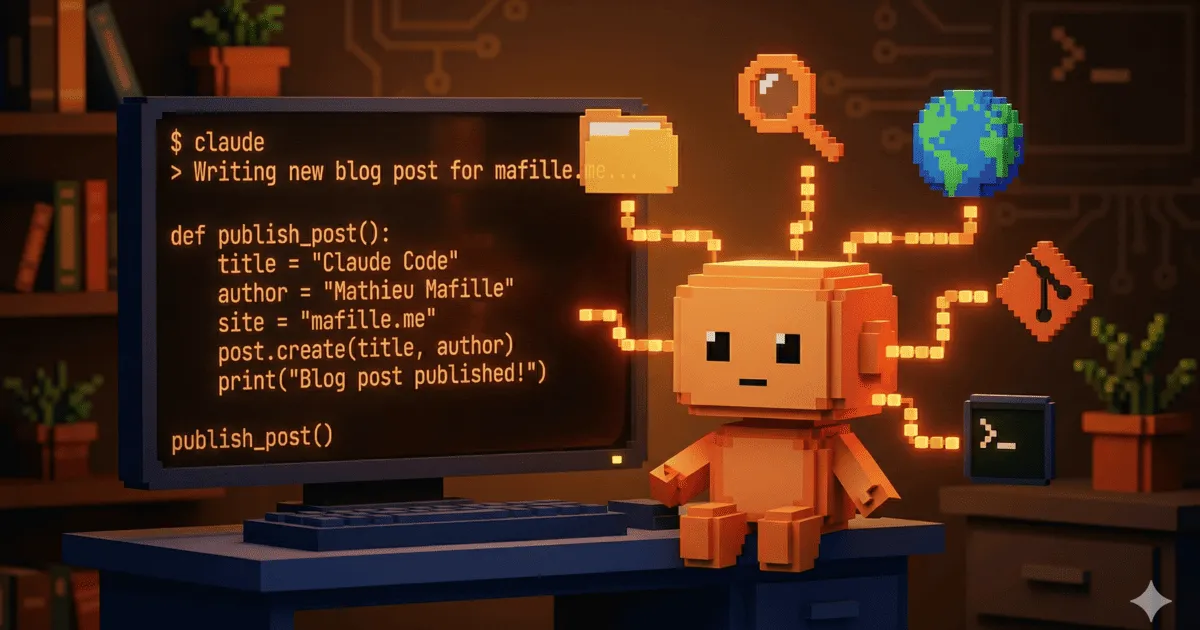 Claude Code — AI coding companion with built-in tools